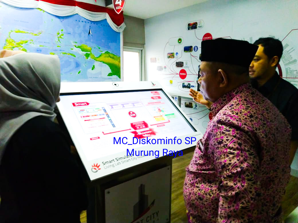 Kadis Kominfo SP Murung Raya Kunjungi Lab Smart City Telkom