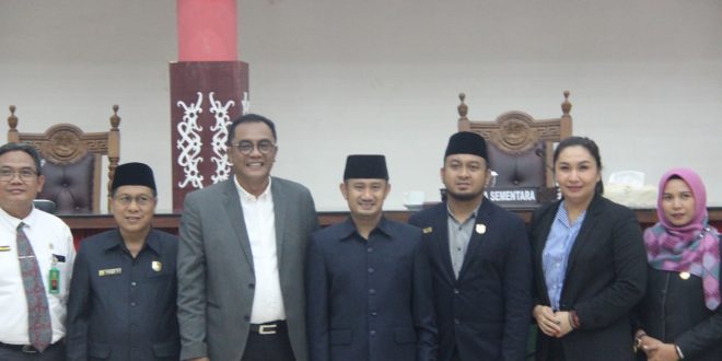 Penetapan Calon Pimpinan DPRD Kota Palangka Raya Masa Jabatan 2019-2024