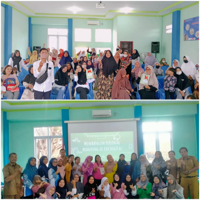 Dispursip Kobar Selenggarakan Kegiatan Read Aloud dan Personal Branding