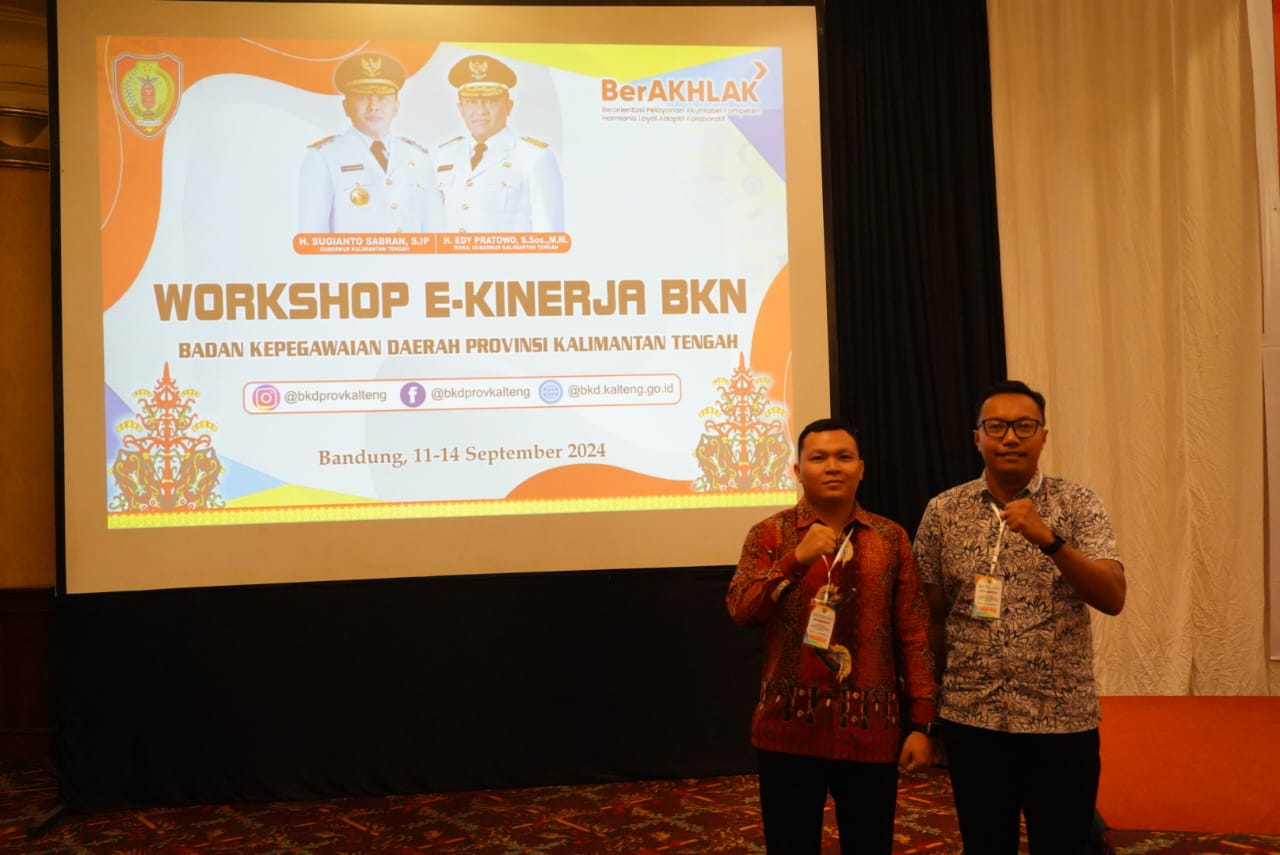 Badan Kesbangpol Prov. Kalteng Ikuti Workshop E-Kinerja BKN Tahun 2024