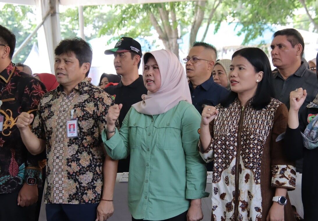 Kepala BKD Prov. Kalteng Hadiri Gebyar UMKM Wilayah Tengah