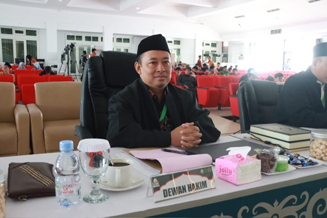 Hari Keempat Lomba MTQ Nasional XXX, Ketua Harian LPTQ H. Khairil Anwar Apresiasi Kafilah Kalteng Cabang Fahmil Quran Puteri Masuk Semifinal