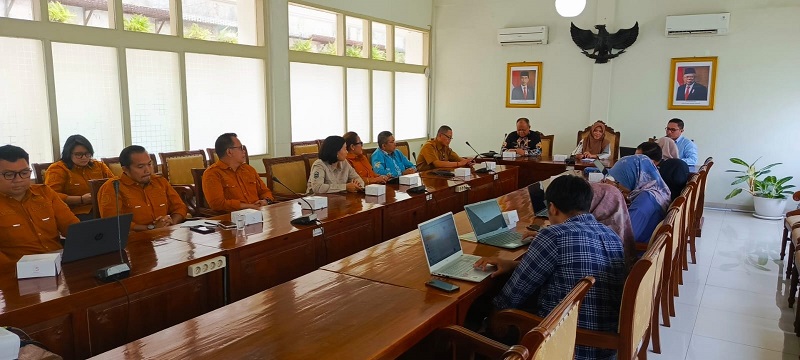 Biro Pemerintahan dan Otda Prov. Kalteng Kaji Tiru/Studi Literasi Lomba Sinergitas Kinerja Kecamatan ke Pemprov Jawa Barat