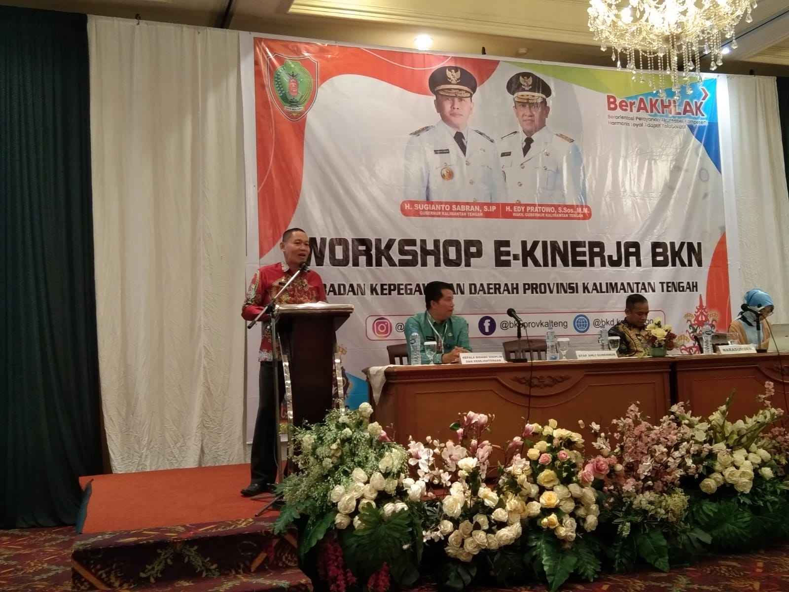 Inspektorat Daerah Prov. Kalteng Dukung Workshop E-Kinerja BKN dan Sinerja BKD Tahun 2024
