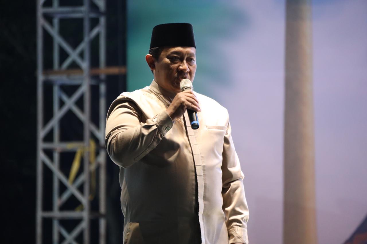 Lautan Manusia Padati Stadion Panunjung Tarung Kapuas, Hadiri Kalteng Bershalawat