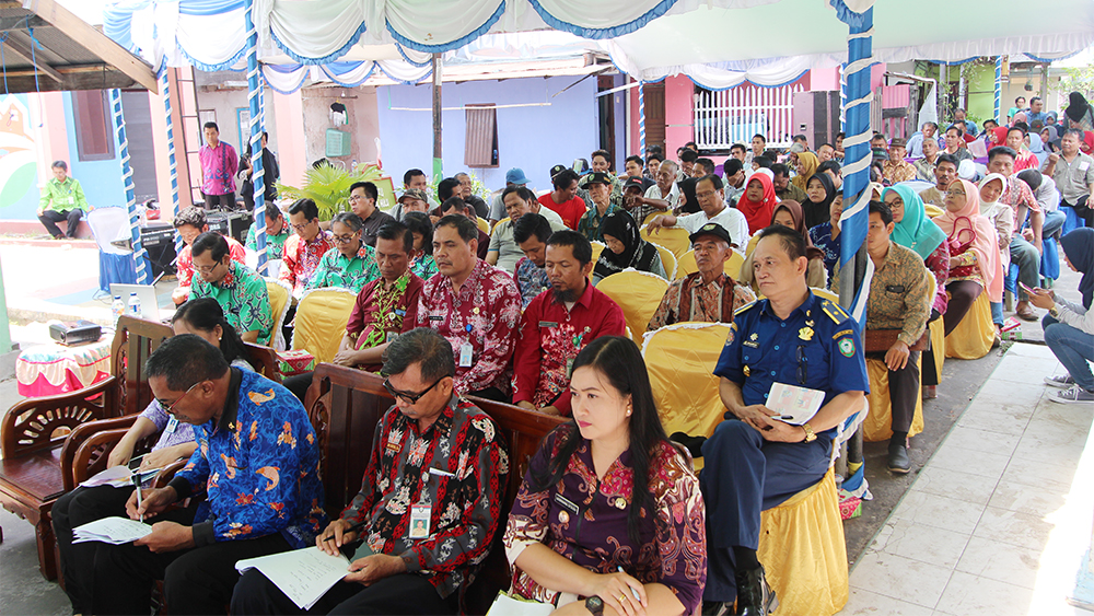DISPERKIMTAN Provinsi Kalteng Selenggarakan Penyuluhan dan Pengawasan Kualitas Lingkungan Sehat Perumahan di Kabupaten Kotawaringin Timur