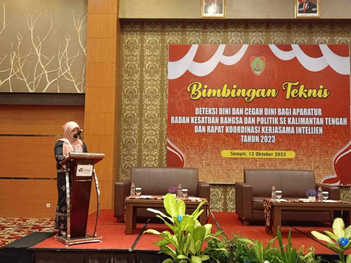 Badan Kesbangpol Gelar Bimtek Deteksi Dini dan Cegah Dini dan Rakor Kerjasama Intelijen Tingkat Prov. Kalteng