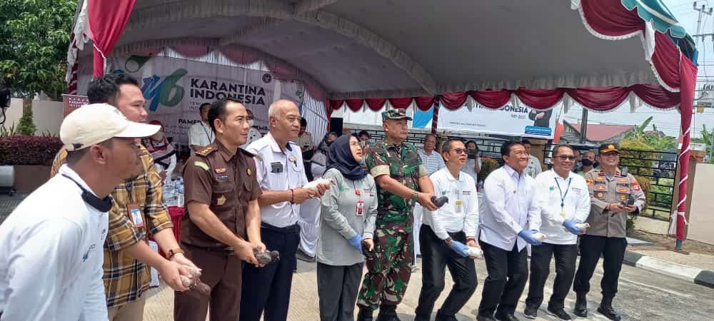Kepala Dinas TPHP Hadiri Peringatan Hari Ulang Tahun Karantina Indonesia ke-146 Tahun 2023 Prov. Kalteng 