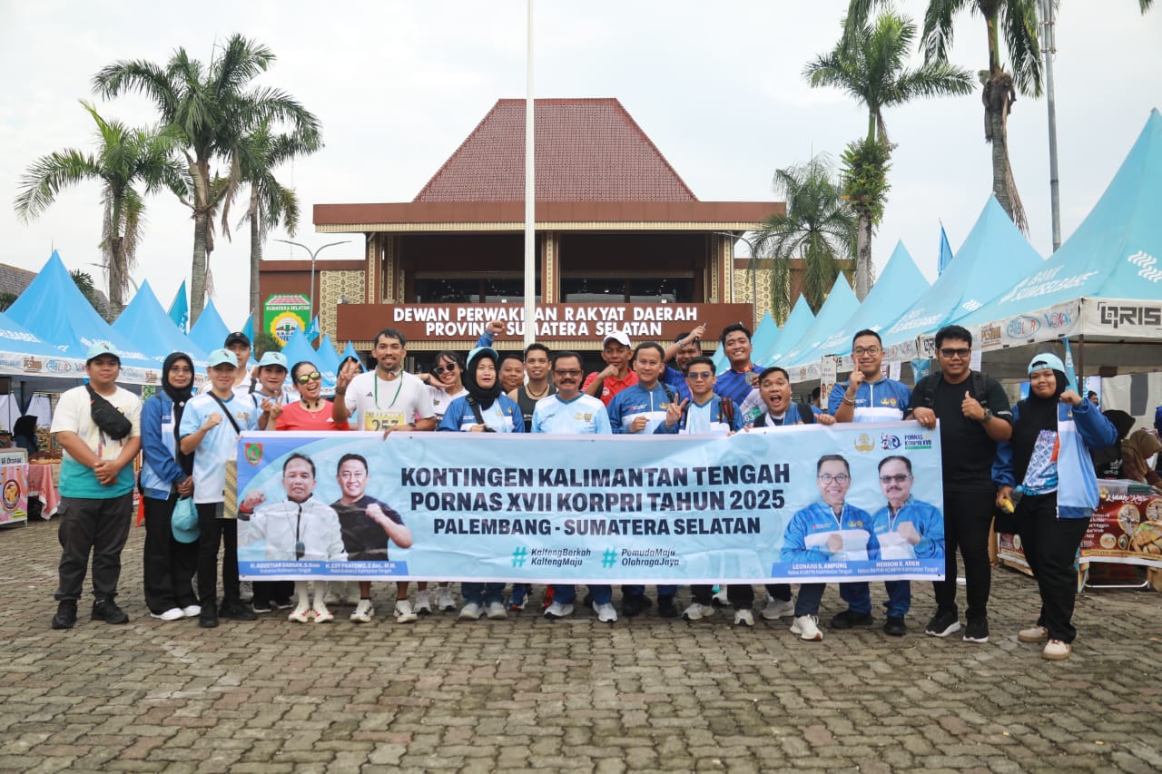 Kalimantan Tengah Tutup Kiprah di PORNAS XVII Korpri 2025 dengan Semangat Juang dan Capaian Membanggakan