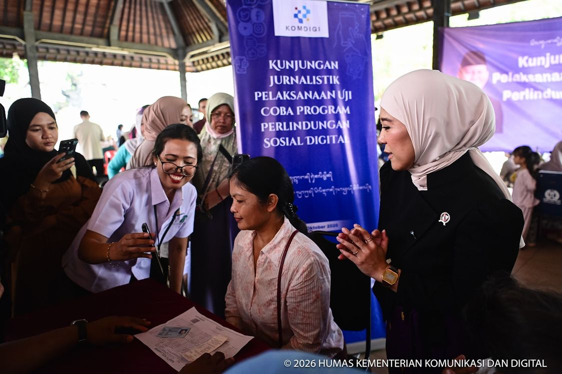 Data Perlinsos Bali Tembus 652.858 KK, Meutya Hafid: Digitalisasi Harus Mudahkan Masyarakat