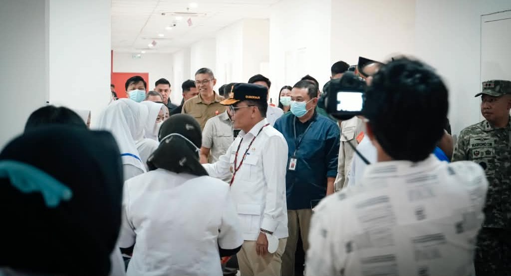 Tinjau RSUD Hanau, Gubernur Agustiar Sabran Dorong Pelayanan Kesehatan Berkualitas