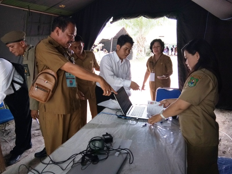 2.682 CPNS Kapuas Ujian di Palangka Raya
