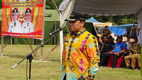 Kabupaten Lamandau : Peringatan Bulan Bakti Karang Taruna ke 7 tingkat Provinsi Kalimantan Tengah. 