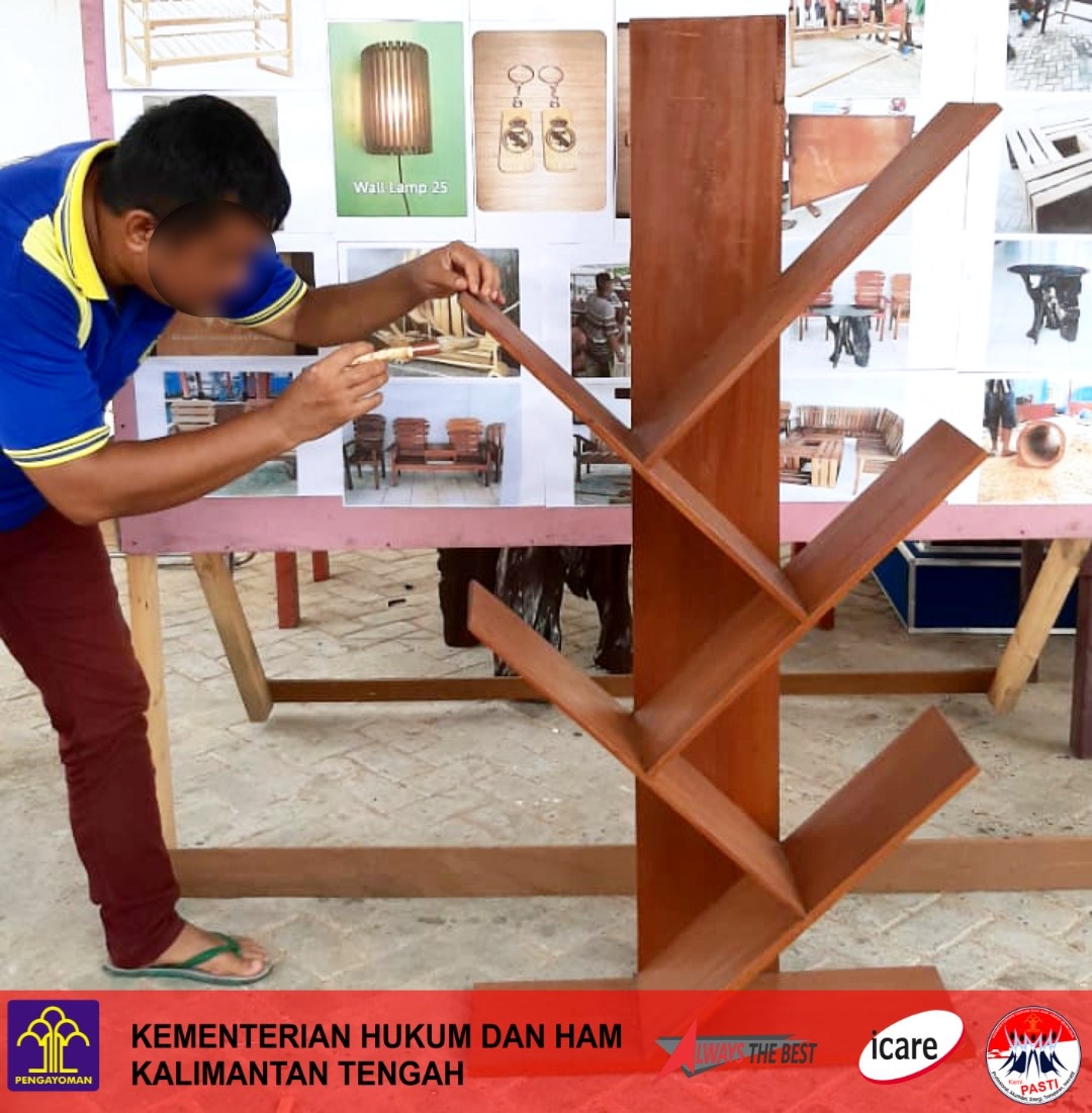 Warga Binaan Pemasyarakatan Lapas Narkotika Kelas III Kasongan Tidak Berhenti Berkarya