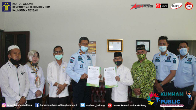 Kemenag Kota Palangka Raya Kembali Tandatangani MoU dengan Lapas Palangka Raya