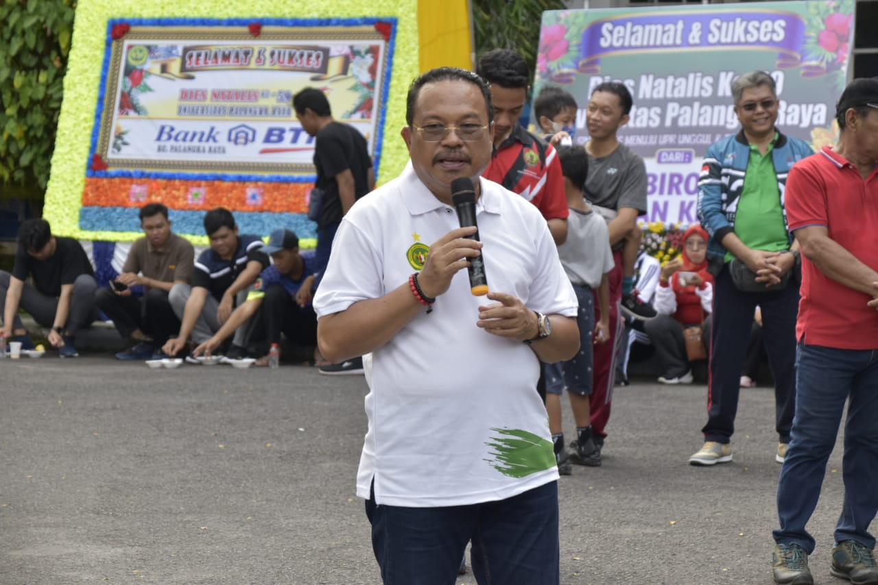 Dies Natalis ke-59, Sekda Nuryakin Harapkan UPR Bisa Menciptakan SDM Unggul di Kalteng