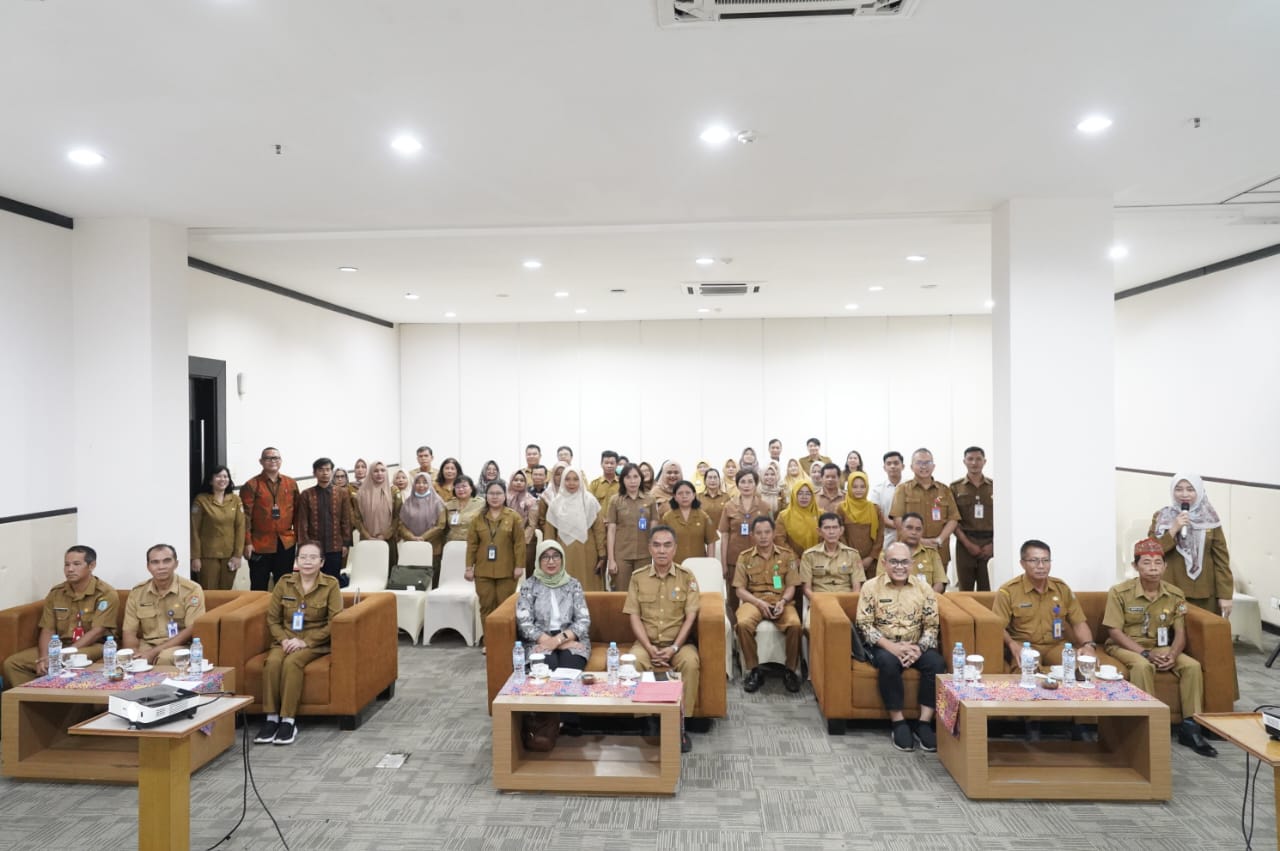 Tingkatkan Penyelenggaraan Perpustakaan dan Kearsipan, Pemprov Kalteng Gelar Rakor