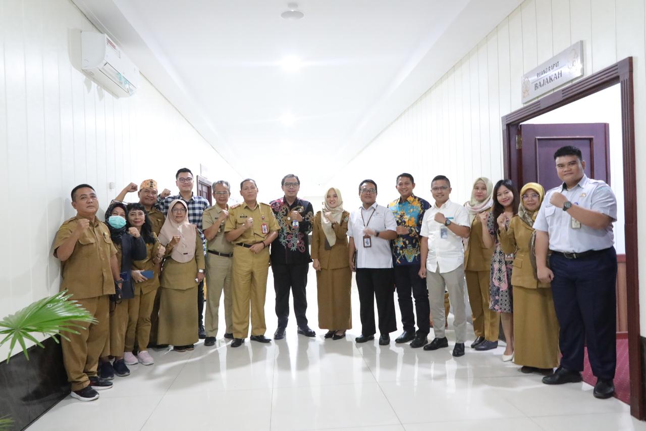 Sahli Gubernur Yuas Elko Pimpin Rapat Koordinasi TPID Provinsi Kalimantan Tengah