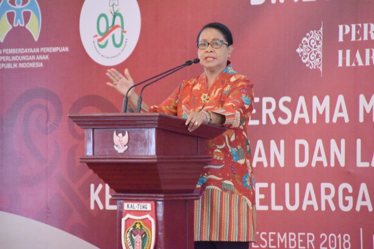 Yohana: Kalteng Provinsi Pertama Yang Merayakan Hari Ibu