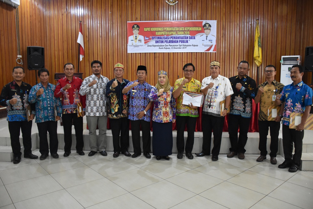 Disdukcapil Laksanakan Rakor Pemanfaatan Data Kependudukan