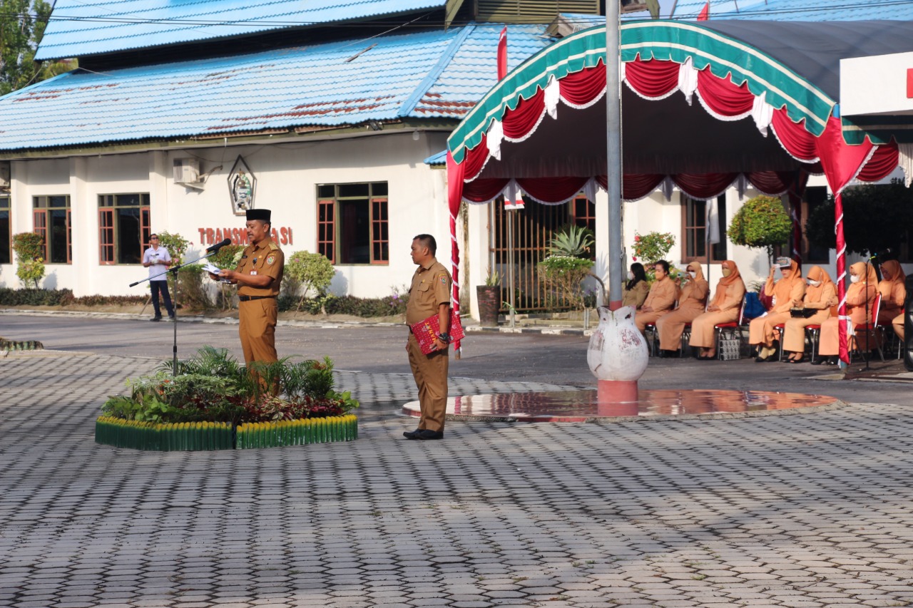 Disnakertrans Gelar Upacara Hari Bhakti Transmigrasi ke-72 Tingkat Prov. Kalteng