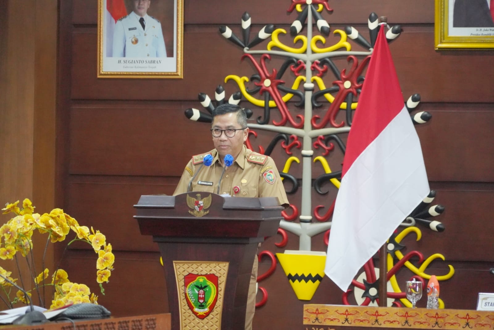Rakor Evaluasi Pengendalian Administrasi Pelaksanaan Pembangunan, Tingkatkan Sinergisitas antara Pemprov dengan Pemerintah Kabupaten/Kota