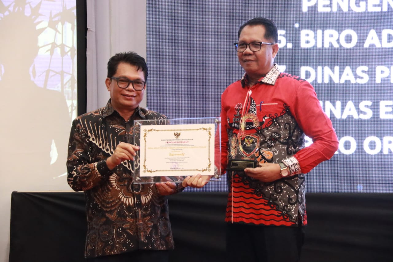 Dislutkan Prov. Kalteng Kembali Raih Peringkat 1 Informatif Keterbukaan Informasi Publik