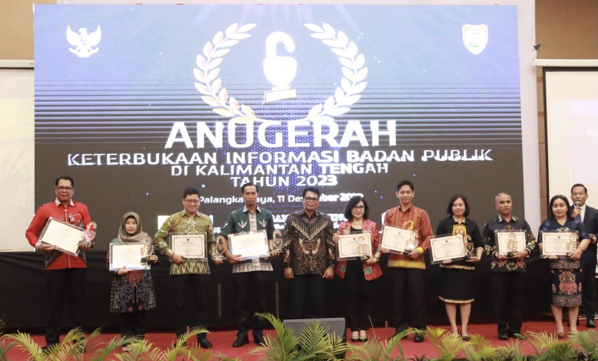 Dislutkan Prov. Kalteng Kembali Raih Peringkat 1 Informatif Keterbukaan Informasi Publik