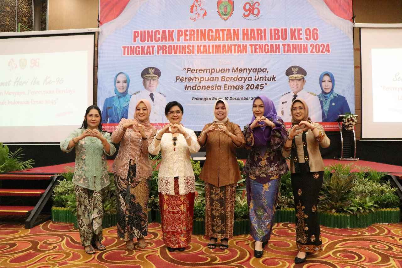 Kepala BKD Prov. Kalteng Hadiri Peringatan Hari Ibu ke-96 dan Talkshow Perempuan Menyapa, Perempuan Berdaya Menuju Indonesia Emas 2045