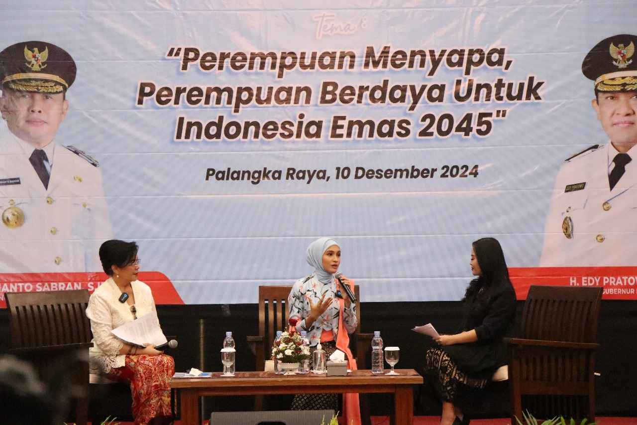 Kepala BKD Prov. Kalteng Hadiri Peringatan Hari Ibu ke-96 dan Talkshow Perempuan Menyapa, Perempuan Berdaya Menuju Indonesia Emas 2045