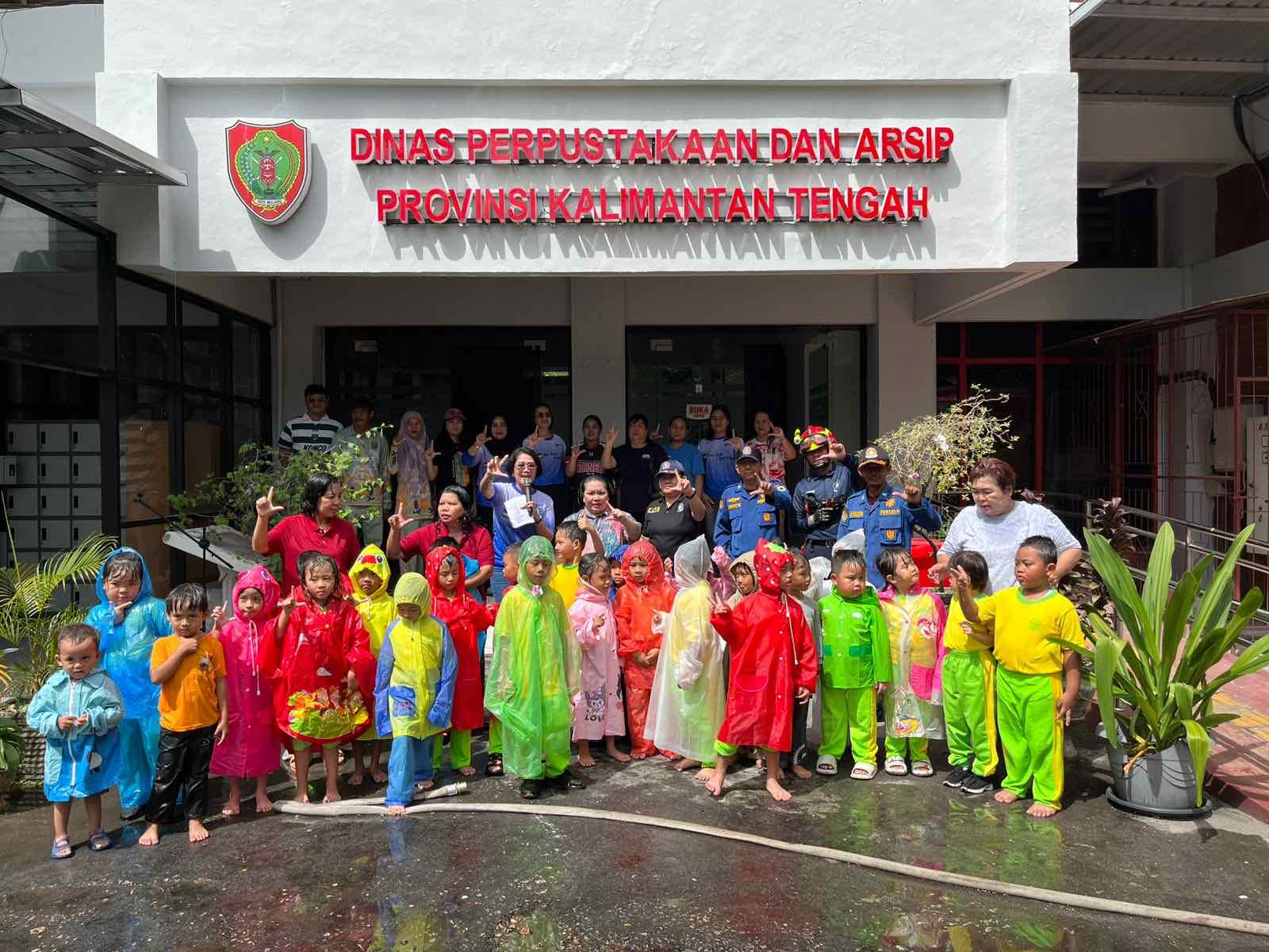 Kisah Pahlawan Api: Kelas Inspirasi Damkar Palangka Raya di DISPURSIP KALTENG