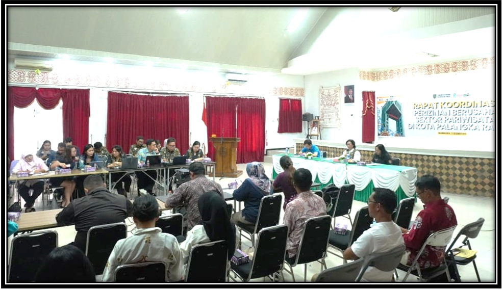 Evaluasi Kepatuhan Usaha, DPMPTSP Prov. Kalteng Kumpulkan Pelaku Usaha Perhotelan