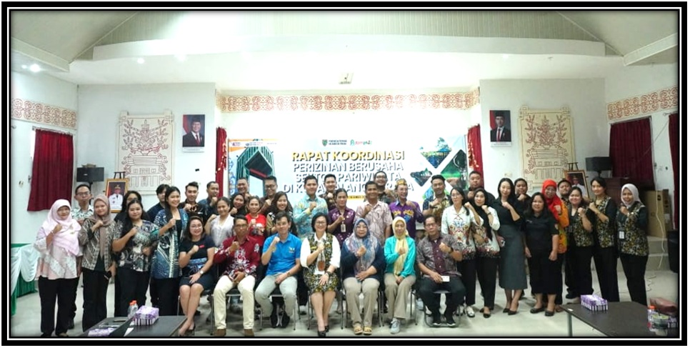 Evaluasi Kepatuhan Usaha, DPMPTSP Prov. Kalteng Kumpulkan Pelaku Usaha Perhotelan