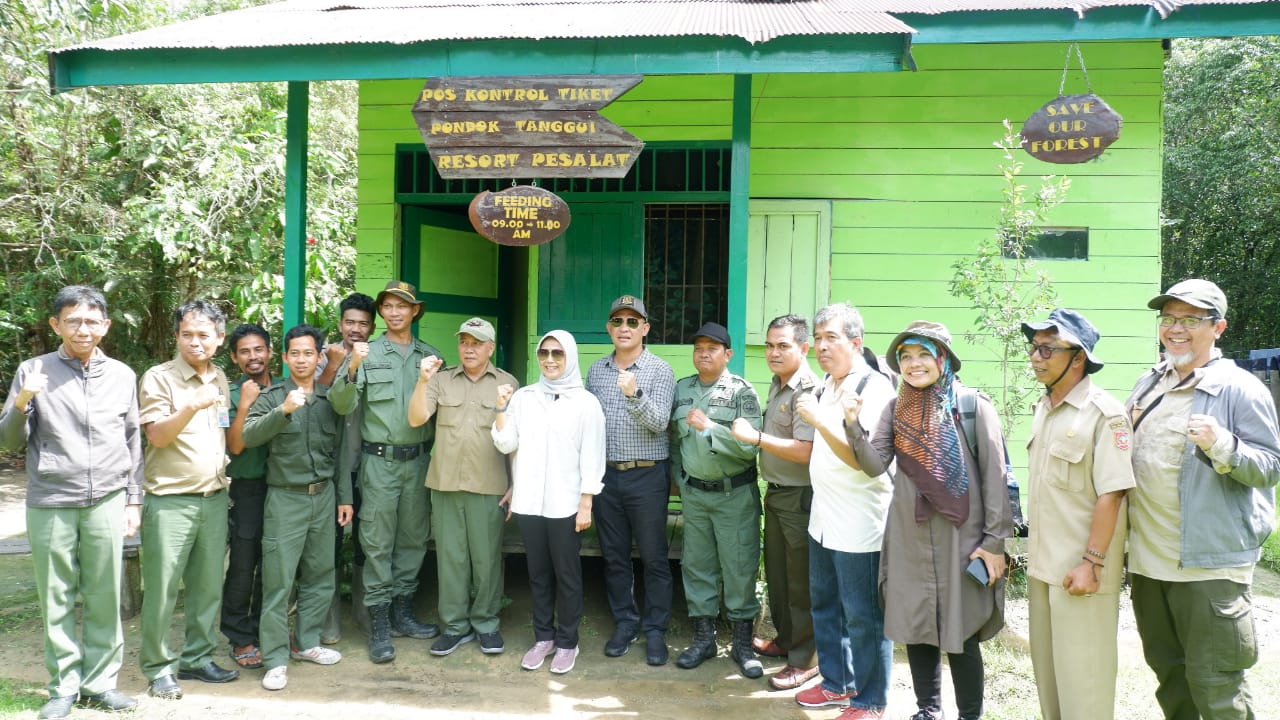 Anggota IV BPK RI Kunjungi Taman Nasional Tanjung Puting