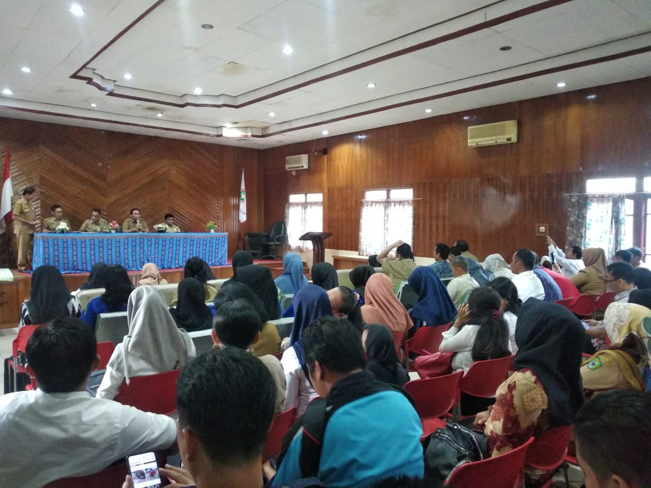 Disdik Kapuas Gelar Rakor Operator jenjang SD dan SMP se Kab.Kapuas