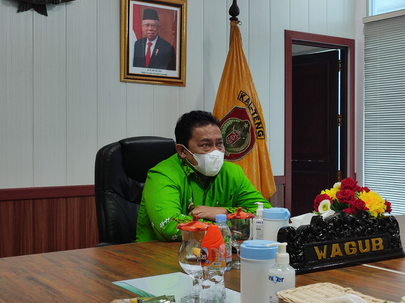 Wagub H. Edy Pratowo Hadiri Rapat Paripurna Ke - 2 Masa Persidangan I Tahun Sidang 2022 DPRD Prov. Kalteng