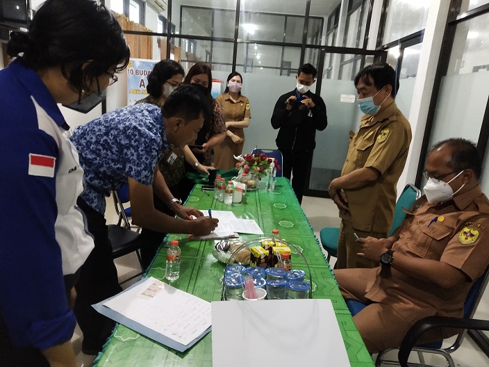 Diskominfosantik Adakan Kerja Sama dengan Media   