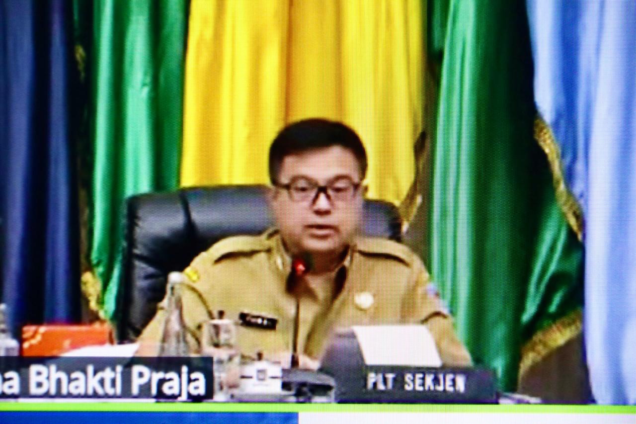 Sahli Gubernur Yuas Elko Hadiri Rakor Tinjauan Inflasi dan Indeks Perkembangan Harga M2 Januari 2025