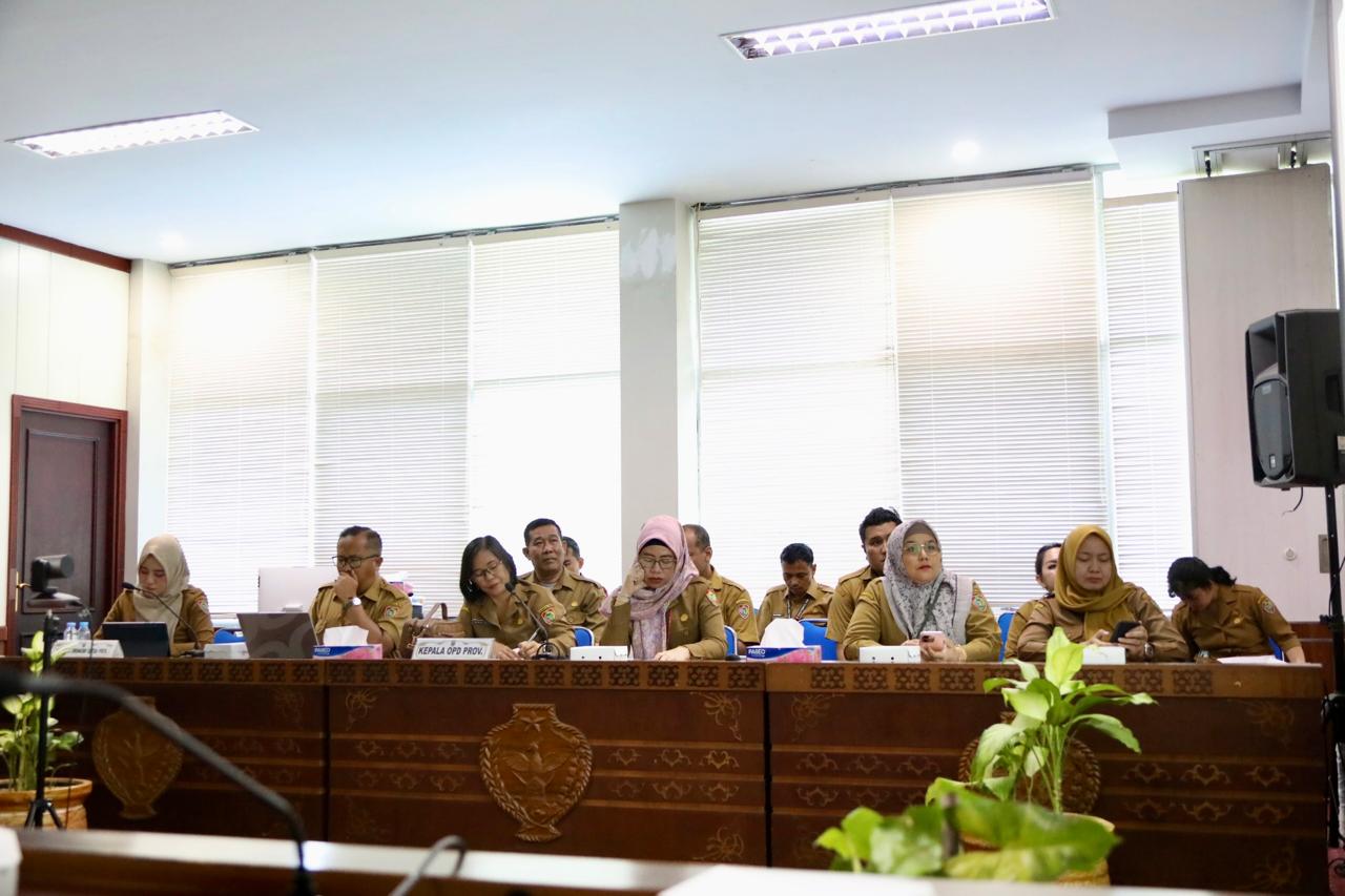 Sahli Gubernur Yuas Elko Hadiri Rakor Tinjauan Inflasi dan Indeks Perkembangan Harga M2 Januari 2025