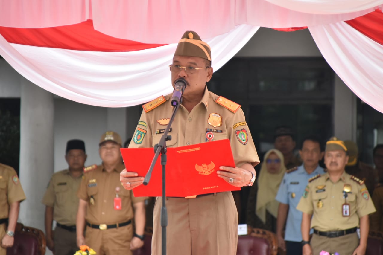 Sekda Nuryakin Pimpin Apel Bulan K3 Tahun 2023