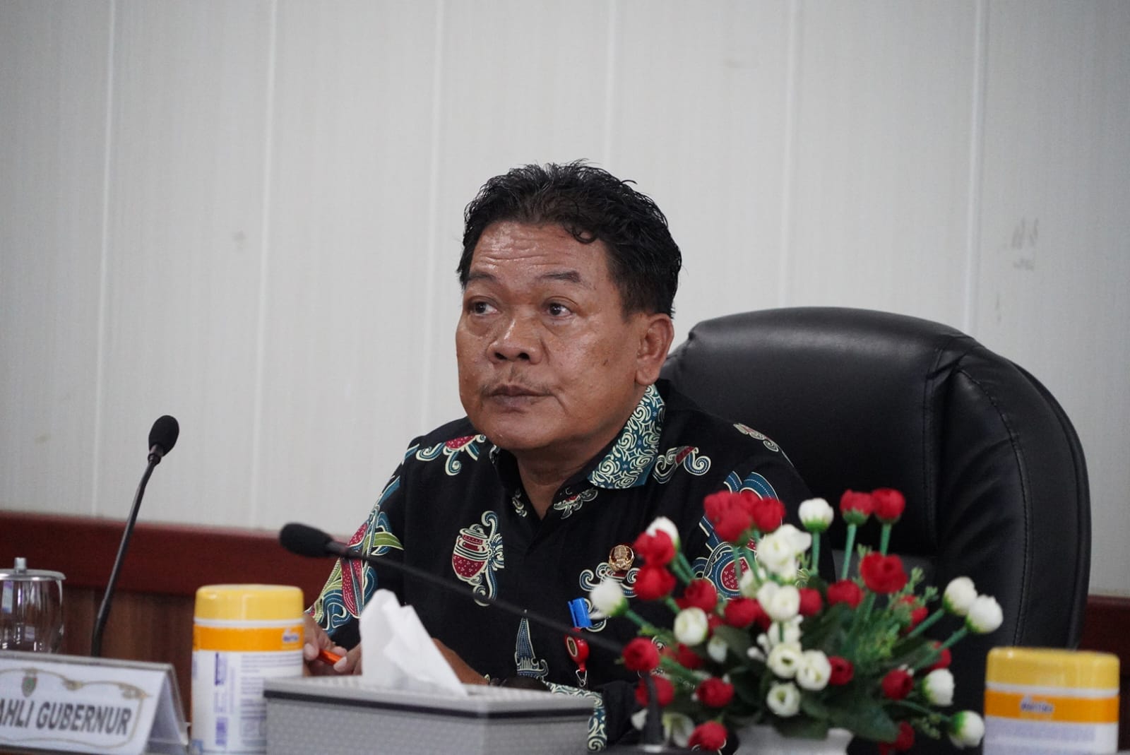 Plh Sahli Pemkumpol Suharno Pimpin Rakor Pelaksanaan Pengawasan Peningkatan Kualitas Perencanaan dan Penganggaran Pemerintah Daerah se-Prov. Kalteng Tahun 2025