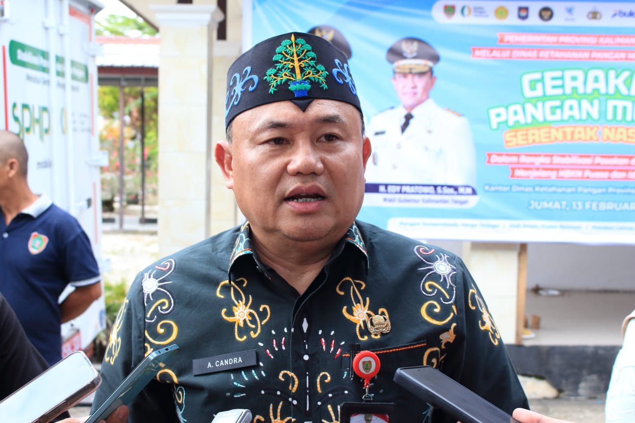 Dinas Ketahanan Pangan Prov. Kalteng Adakan Gerakan Pangan Murah (GPM) Serentak Nasional Tahun 2026