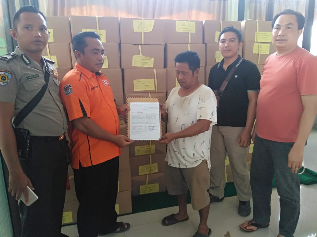 KPU Gumas Terima Pendistribusian Surat Suara