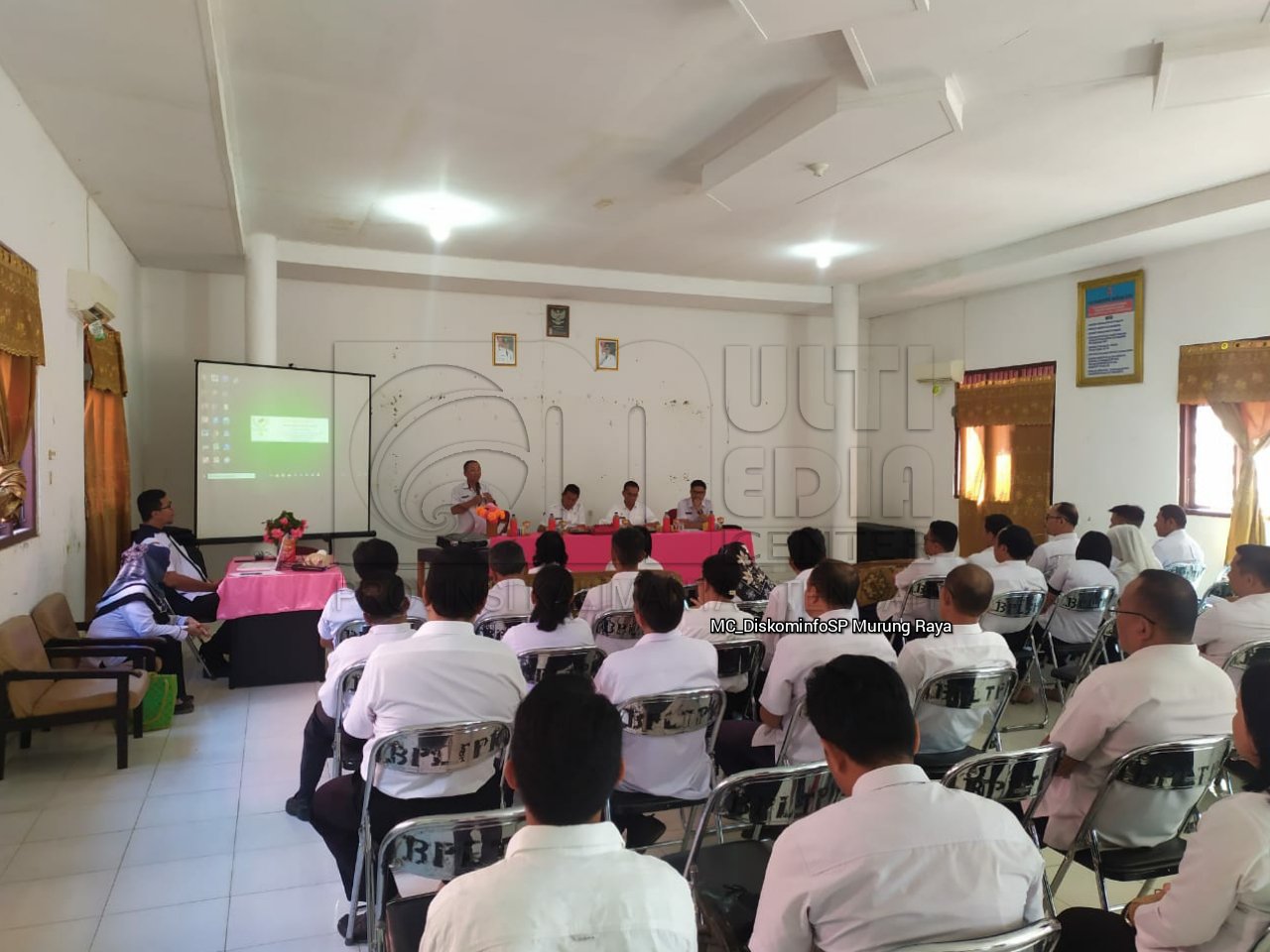 Wabup Hadiri Rapat Koordinasi Lingkup Disdikbud Murung Raya