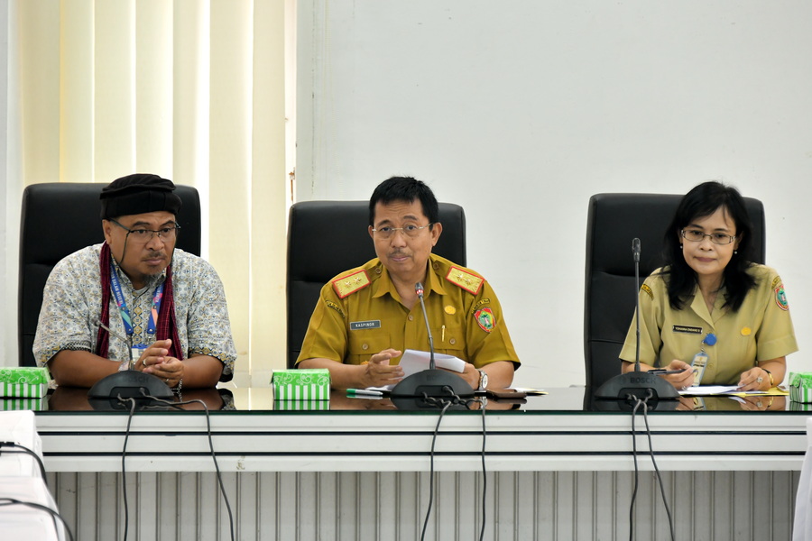 Kepala Bappedalitbang Prov. Kalteng Buka Rakortek Sinkronisasi Capaian Kegiatan IDPIM SIMURP Tahun 2023