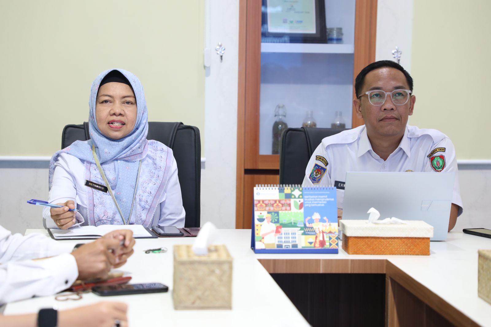 Dinas TPHP Prov. Kalteng Menerima Visitasi PPID Utama Dalam Rangka Pembinaan PPID Pelaksana