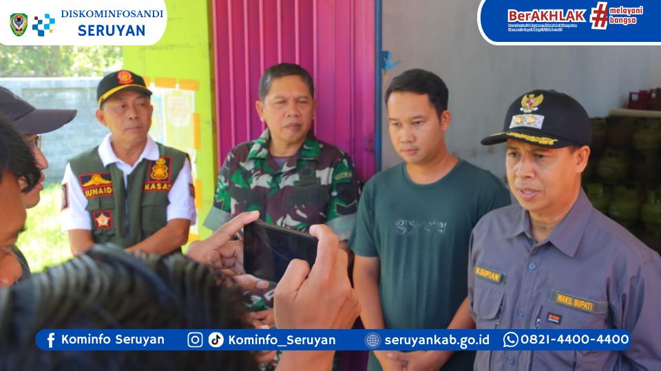 Ikuti Program Pangan Murah Polri, Wabup Seruyan Tinjau Ketersediaan Bahan Pokok