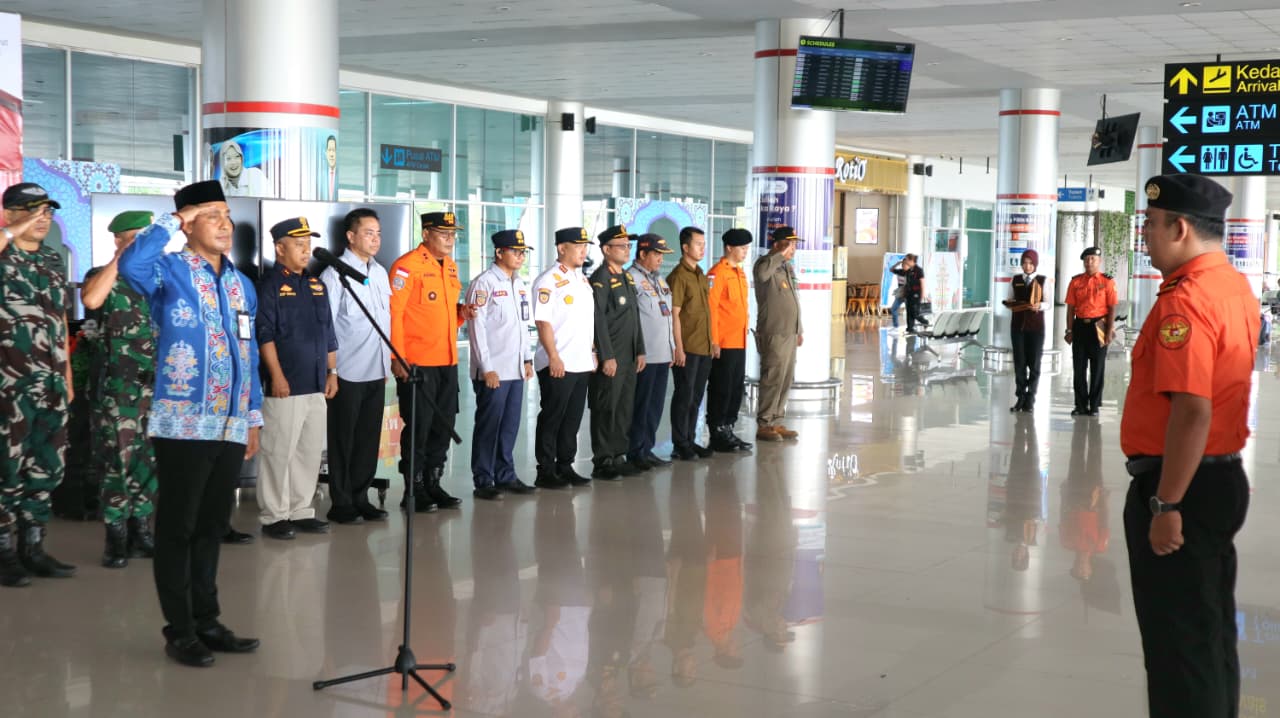 Pemprov Kalteng dan Angkasa Pura Pastikan Kesiapan Angkutan Udara Lebaran 1447 H melalui Posko Monitoring di Bandara Tjilik Riwut   