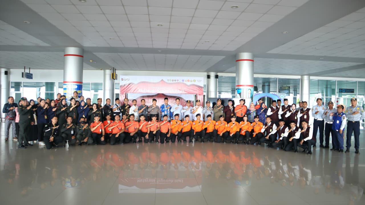 Pemprov Kalteng dan Angkasa Pura Pastikan Kesiapan Angkutan Udara Lebaran 1447 H melalui Posko Monitoring di Bandara Tjilik Riwut   