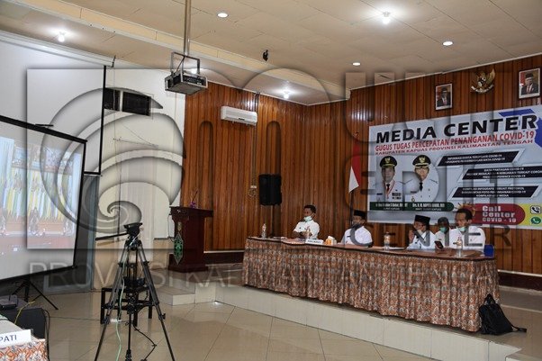 Wabup Ikuti Video Conference Bersama Mendagri